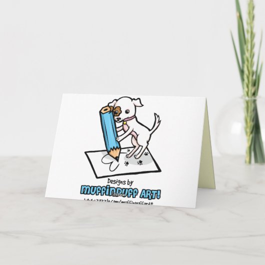 Geweldige leraar pennen en potloden aanpasbaar bedankkaart (Achterkant)