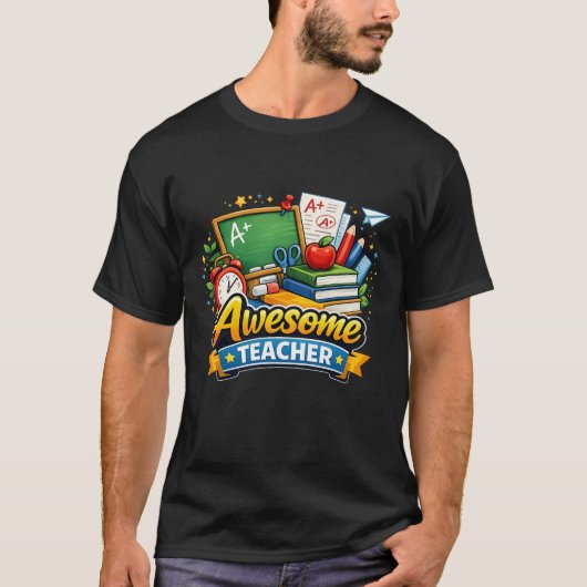 Geweldige Leraren Waardering T-shirt (Voorkant)