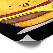 Geweldige Liberty Statue Burger kostuum voor jonge Poster (Hoek)