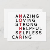 Geweldige Liefdevolle Sterke Hulpvaardige Onbaatzu Briefkaart (Voorkant / Achterkant)
