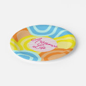 Geweldige Life Puck Potluck Papieren Bordje (Gekanteld)