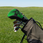 Geweldige Limoen met Black Splash Golfheadcover (Insitu)