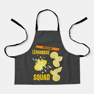 Geweldige limonade pleinen lemon overs voor de zom schort