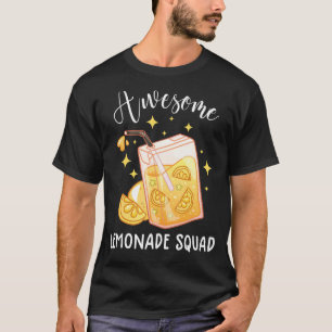 Geweldige limonade ploeg grappige citroensap limon t-shirt