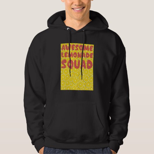 Geweldige limonadeplein hoodie (Voorkant)