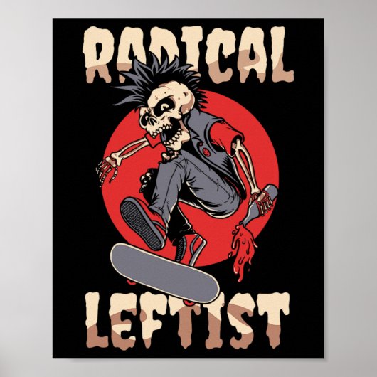 Geweldige links Handje Linker Hander Club Radical  Poster (Voorkant)