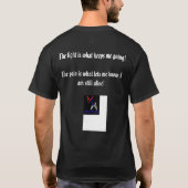 geweldige logo t-shirt (Achterkant)