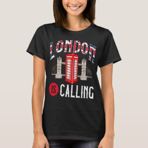 Geweldige Londen noemt Skyline UK T-shirt