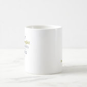 Geweldige longarts gepersonaliseerde naam cadeau koffiemok (Center)
