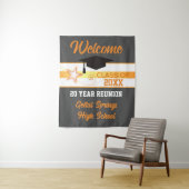 Geweldige look! Elk jaar Klasse Reunion Wall Wandkleed (In situ)