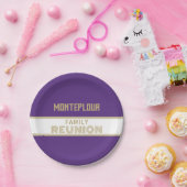 Geweldige look! Klassiek, familiereünie Papieren Bordje (Feest)