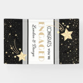 Geweldige look! Verticaal aangepast Verloving Spandoek (Horizontaal)