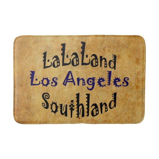 Geweldige Los Angeles badmat! Badmat (Voorkant)