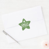Geweldige luisteraar | Docenten Ster Sticker (Envelop)