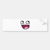 Geweldige Lulz Face Bumpersticker (Voorkant)