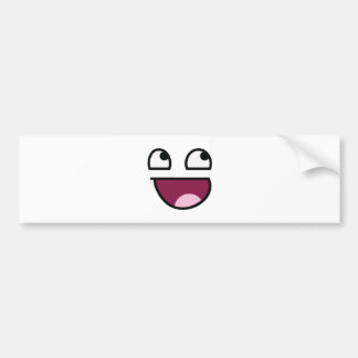 Geweldige Lulz Face Bumpersticker