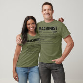Geweldige machinist t-shirt (Unisex)