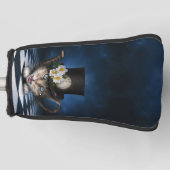 Geweldige Mad Hatter Theepot Cat Whimsical Design Golfheadcover (Voorkant)