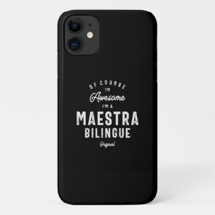 Geweldige Maestra Bilingue: Natuurlijk Case-Mate iPhone Case