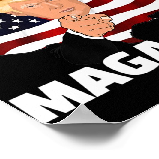 Geweldige MAGA Koning   Poster (Hoek)