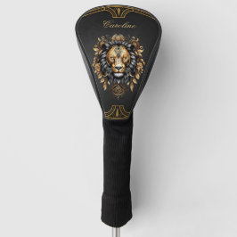 Geweldige majestueuze leeuw golfheadcover