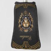 Geweldige majestueuze leeuw golfheadcover (Draai 90)