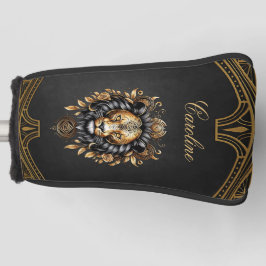Geweldige majestueuze leeuw golfheadcover