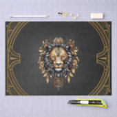 Geweldige majestueuze leeuw tissuepapier (Craft)