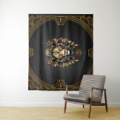 Geweldige majestueuze leeuw wandkleed (In situ)