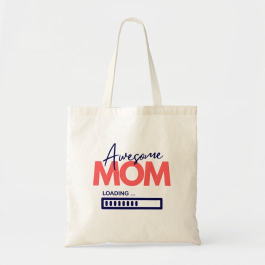 Geweldige mam die mama aan te wijzen Moederdag cit Tote Bag (Voorkant)