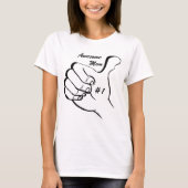 Geweldige mam_ t-shirt (Voorkant)