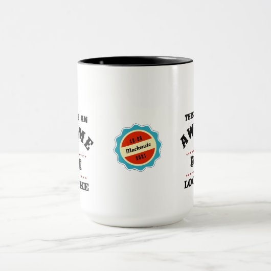 Geweldige mama Dank je moeder van zoon of dochter Mok (Midden)