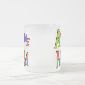 Geweldige mama T-shirts en cadeautjes Matglas Koffiemok (Center)