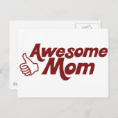 Geweldige mama voor Moederdag Briefkaart (Voorkant / Achterkant)