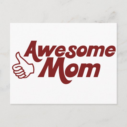 Geweldige mama voor Moederdag Briefkaart (Voorkant)