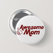 Geweldige mama voor Moederdag Ronde Button 5,7 Cm (Voorkant /achterkant)