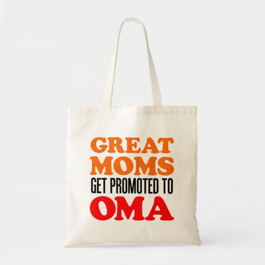Geweldige mama's worden gepromoot naar AMA-Canvas  Tote Bag (Voorkant)