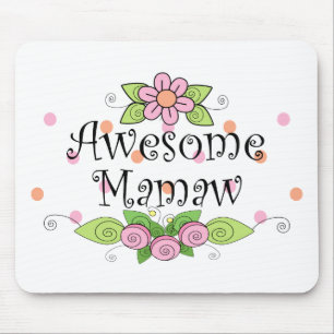 Geweldige Mamaw T-shirt Muismat