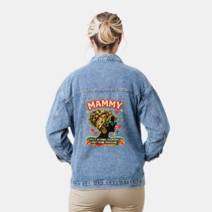 Geweldige Mammy Retro Oma Vintage Groovy Cadeau Denim Jacket