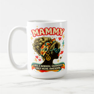 Geweldige Mammy Retro Oma Vintage Groovy Cadeau Koffiemok