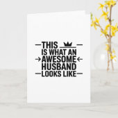 Geweldige Man Grafische Typografie Kaart (Gele Bloem)