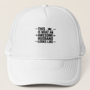 Geweldige Man Grafische Typografie Trucker Pet