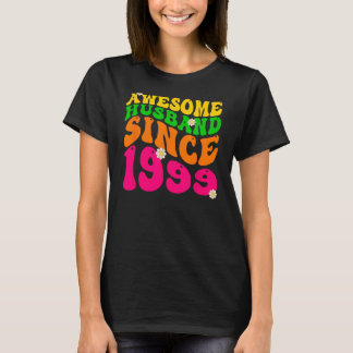 Geweldige man sinds 1999 bruiloft Jubileum Gro T-shirt