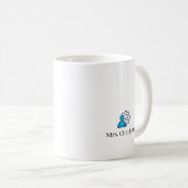 Geweldige manager gepersonaliseerde naam cadeau koffiemok (Voorkant rechts)