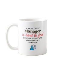 Geweldige manager gepersonaliseerde naam cadeau