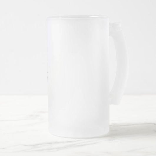 Geweldige Manly Unicorn Beer Mok (Voorkant rechts)