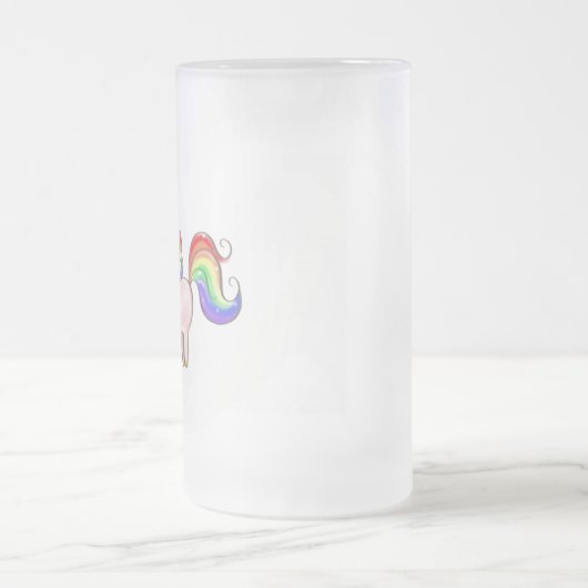 Geweldige Manly Unicorn Beer Mok (Center)