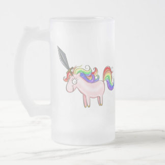 Geweldige Manly Unicorn Beer Mok