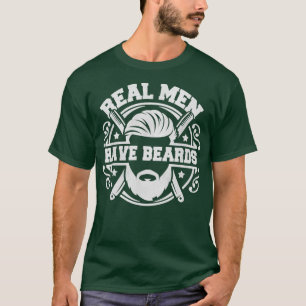 Geweldige Mannen hebben een Vintage Barber Gift T-shirt