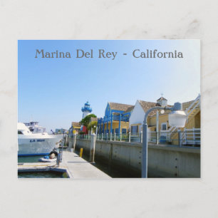 Geweldige Marina del Rey Briefkaart! Briefkaart